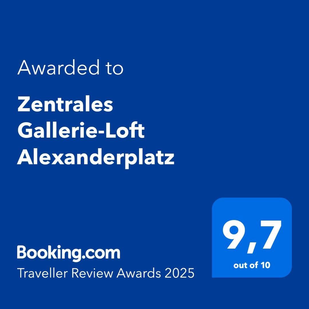 Zentrales Gallerie-Loft Alexanderplatz Berlin Luaran gambar